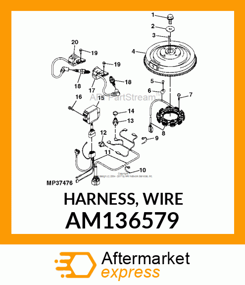 HARNESS, WIRE AM136579