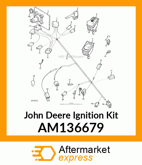 KIT,MODULE IGN A/C AM136679