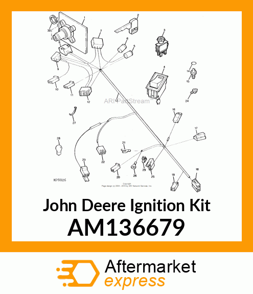 KIT,MODULE IGN A/C AM136679