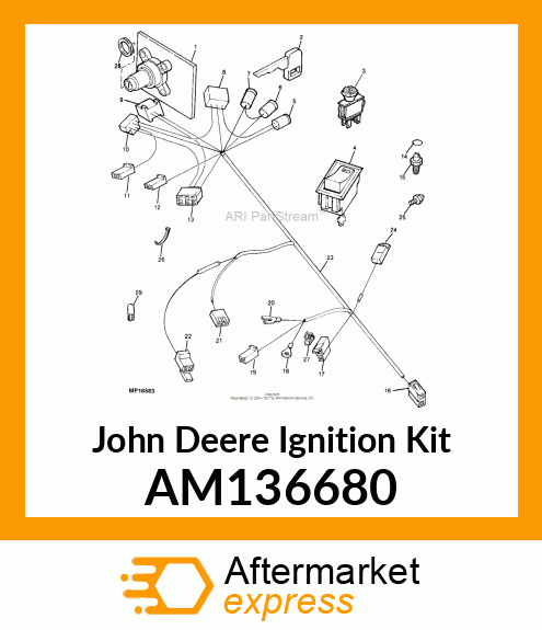 KIT,MODULE IGN L/C AM136680