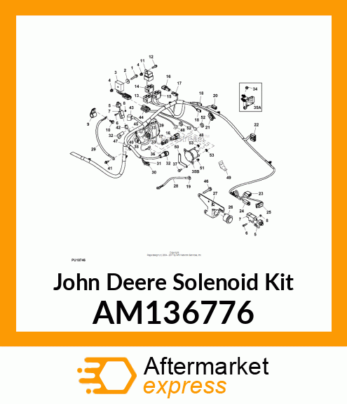 SOLENOID KIT, KIT AM136776