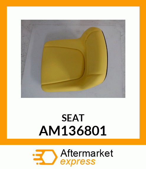 SEAT,15",MSC,W/ARM, 0.038 VINYL AM136801