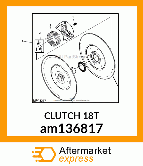 CLUTCH, DRIVEN am136817