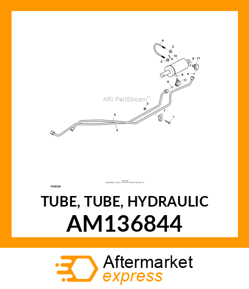 TUBE, TUBE, HYDRAULIC AM136844