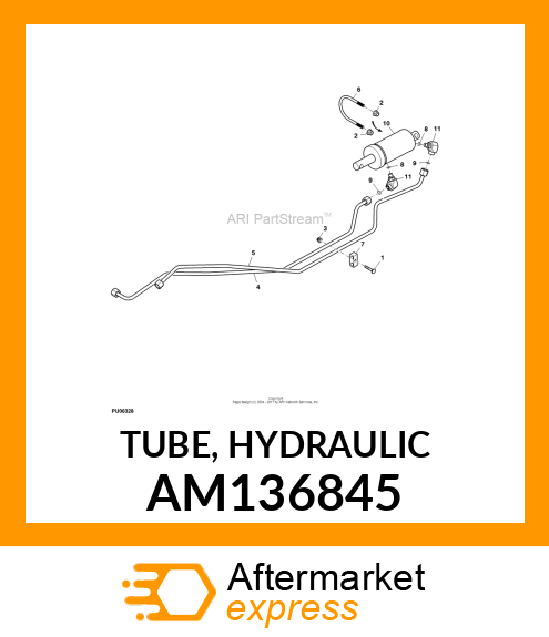 TUBE, HYDRAULIC AM136845