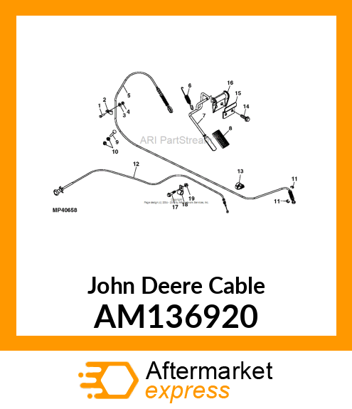 CABLE ASSY, CHOKE, TS EO995 AM136920