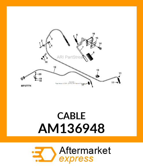 CABLE AM136948