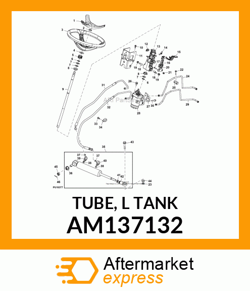 TUBE, L TANK AM137132