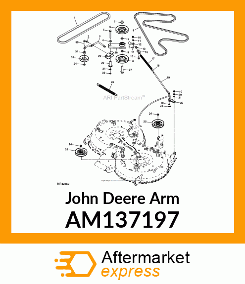 ARM, JACKSHEAVE 48/54C AM137197