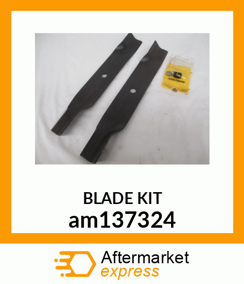 MOWER BLADE KIT, 38 SIDE DISCHARGE am137324