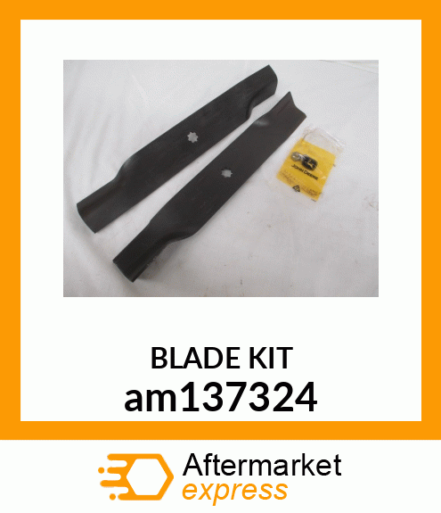 MOWER BLADE KIT, 38 SIDE DISCHARGE am137324