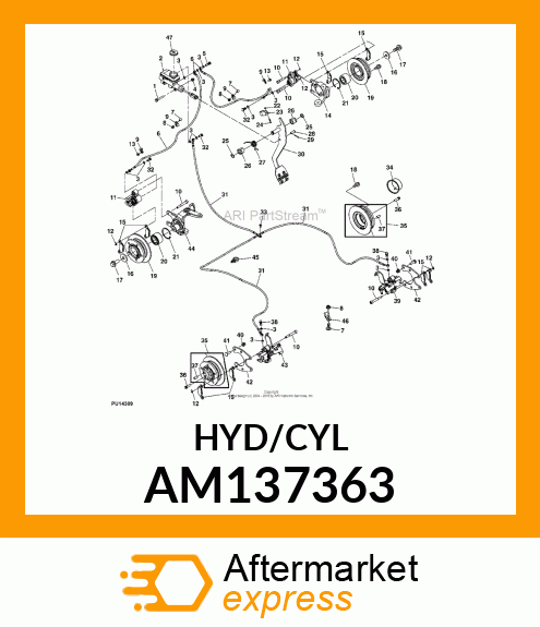 BRAKE KIT AM137363