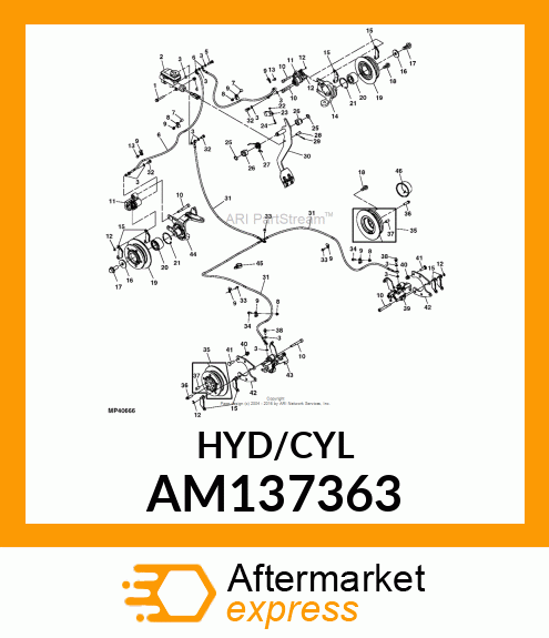 BRAKE KIT AM137363