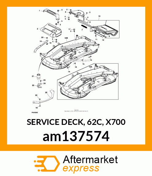 SERVICE DECK, 62C, X700 am137574