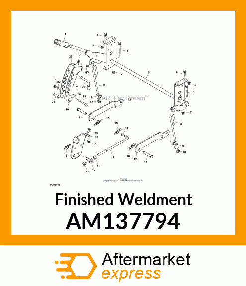 Finished Weldment AM137794