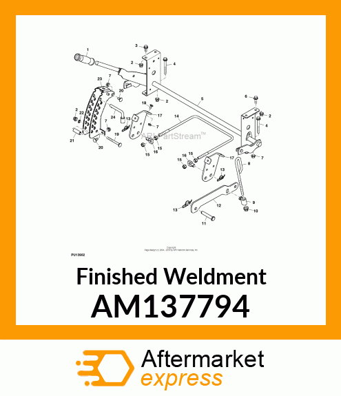 Finished Weldment AM137794