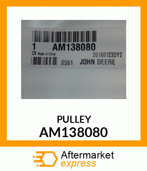 PULLEY, V AM138080