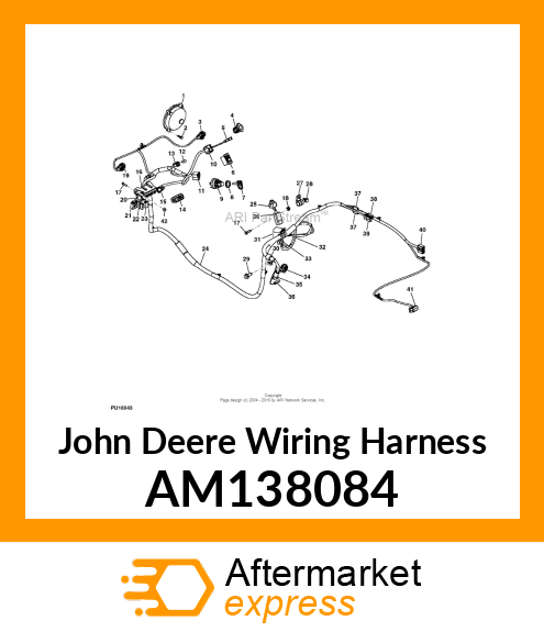 WIRING HARNESS, HARNESS AM138084