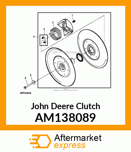 CLUTCH, DRIVEN AM138089