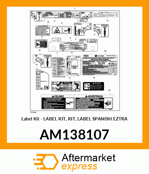 Label Kit AM138107