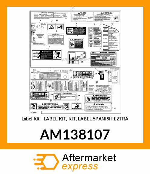 Label Kit AM138107