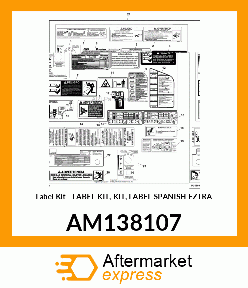 Label Kit AM138107