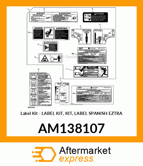 Label Kit AM138107