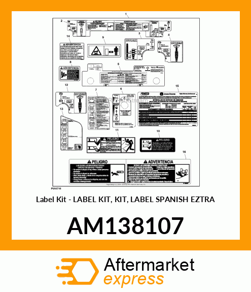 Label Kit AM138107