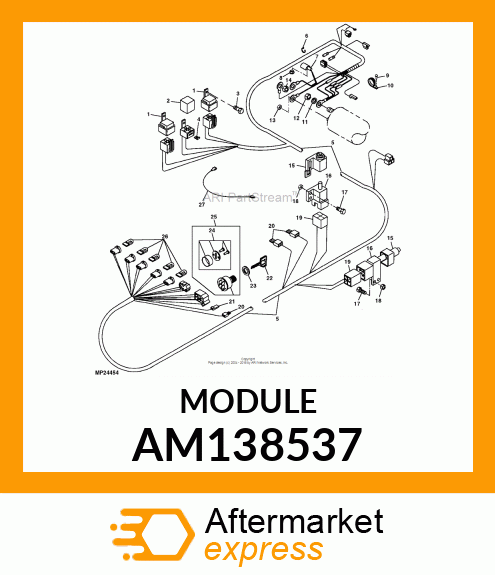 MODULE, GLOW PLUG AM138537