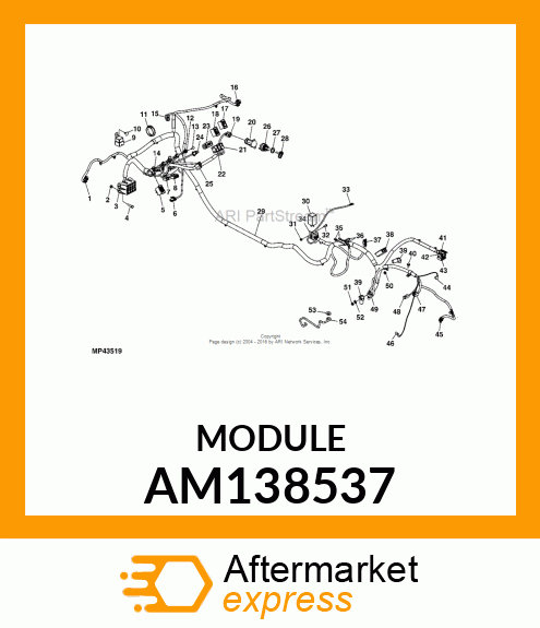 MODULE, GLOW PLUG AM138537