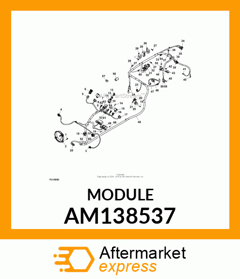 MODULE, GLOW PLUG AM138537