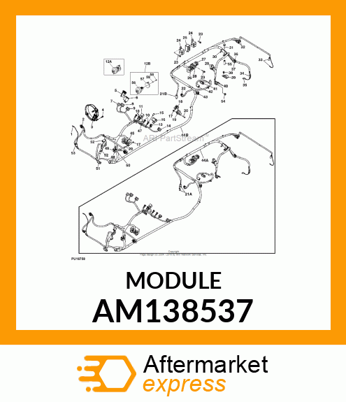 MODULE, GLOW PLUG AM138537