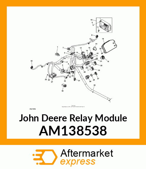 RELAY MODULE, MODULE, GAS RELAY AM138538