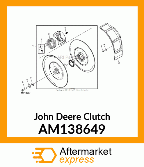 CLUTCH, DRIVEN AM138649