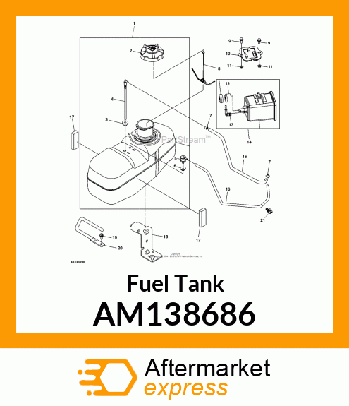 Fuel Tank AM138686