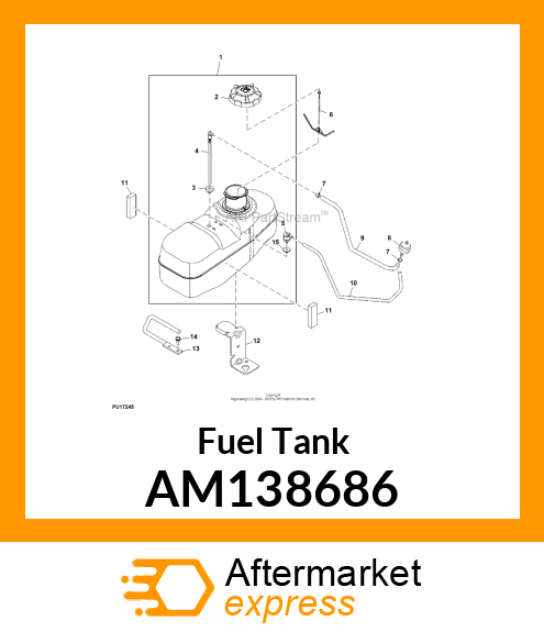 Fuel Tank AM138686