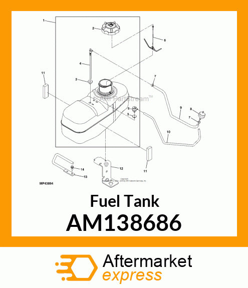 Fuel Tank AM138686