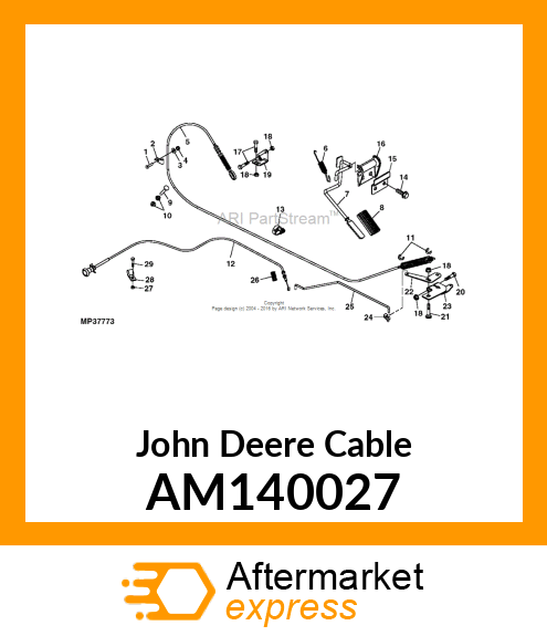 CABLE, CHOKE AM140027