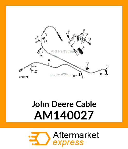 CABLE, CHOKE AM140027