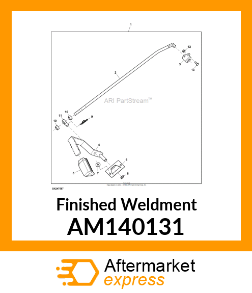 Finished Weldment AM140131