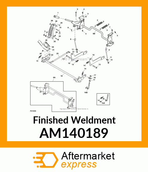 Finished Weldment AM140189