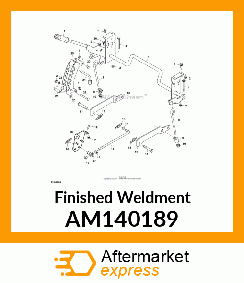 Finished Weldment AM140189