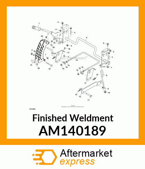 Finished Weldment AM140189