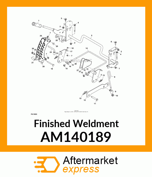 Finished Weldment AM140189