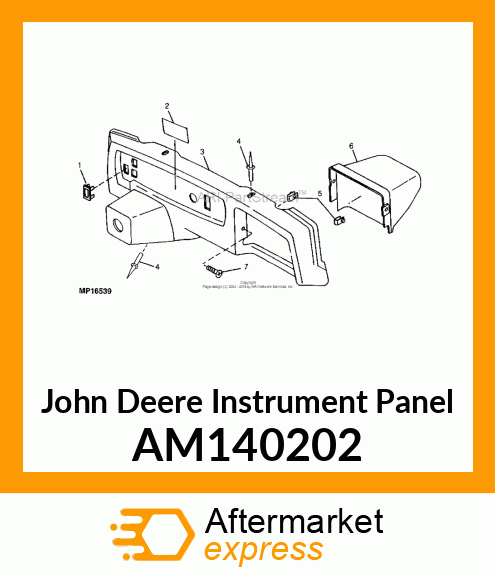 INSTRUMENT PANEL, PANEL, INSTRUMENT AM140202