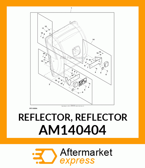 REFLECTOR, REFLECTOR AM140404