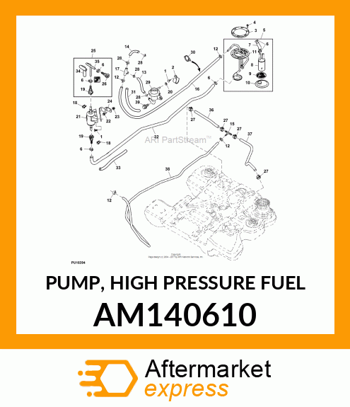 PUMP, HIGH PRESSURE FUEL AM140610