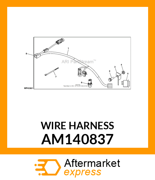 WIRE HARNESS AM140837