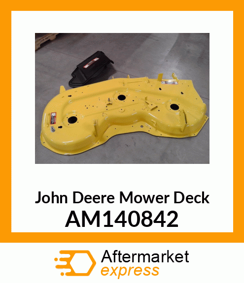 DECK WELDED,54C W/ CHUTE AND LABELS AM140842
