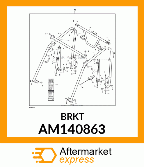 BUCKLE, SEAT BELT WITH SWITCH AM140863